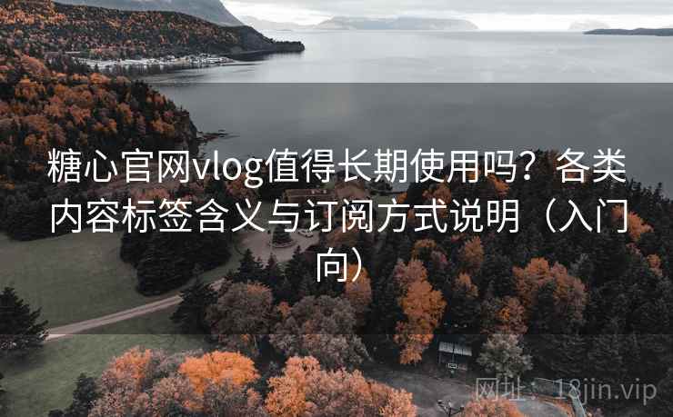 糖心官网vlog值得长期使用吗？各类内容标签含义与订阅方式说明（入门向）
