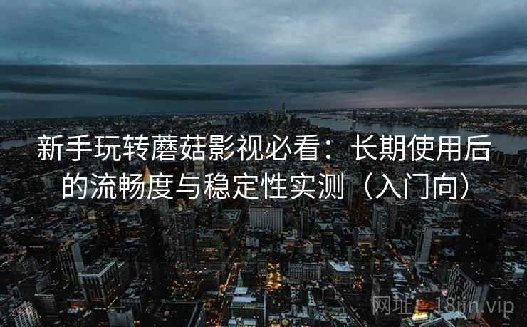新手玩转蘑菇影视必看：长期使用后的流畅度与稳定性实测（入门向）