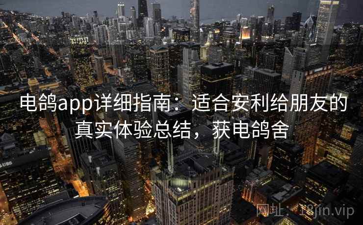 电鸽app详细指南：适合安利给朋友的真实体验总结，获电鸽舍