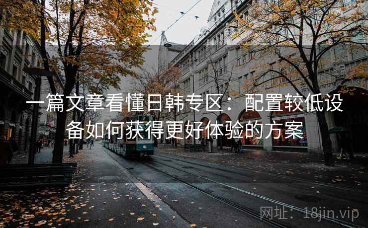 一篇文章看懂日韩专区:配置较低设备如何获得更好体验的方案 一篇文章看懂日韩专区:配置较低设备如何获得更好体验的方案